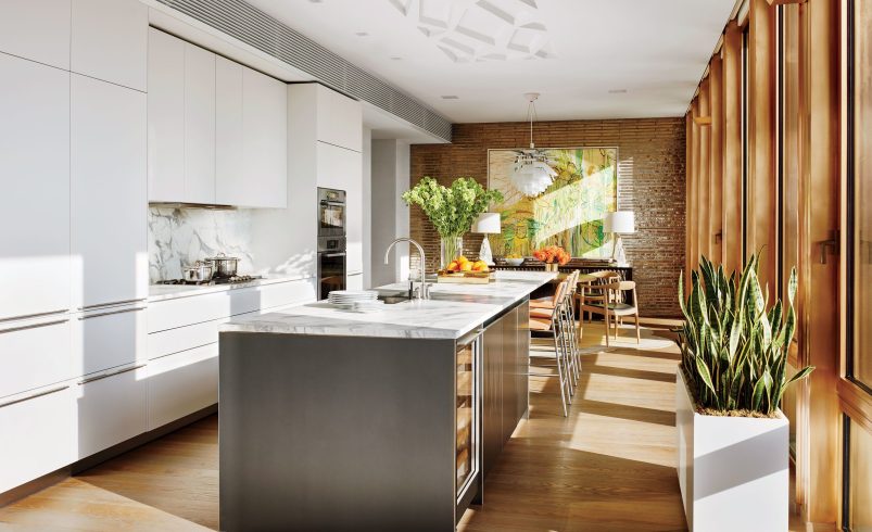 The sleek modern kitchen decor ideas